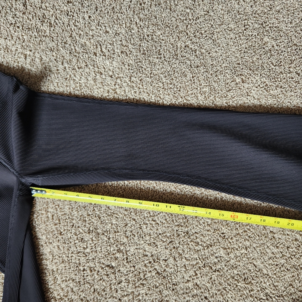 Athleta Black Ribbed Pants - Picture 8 of 8